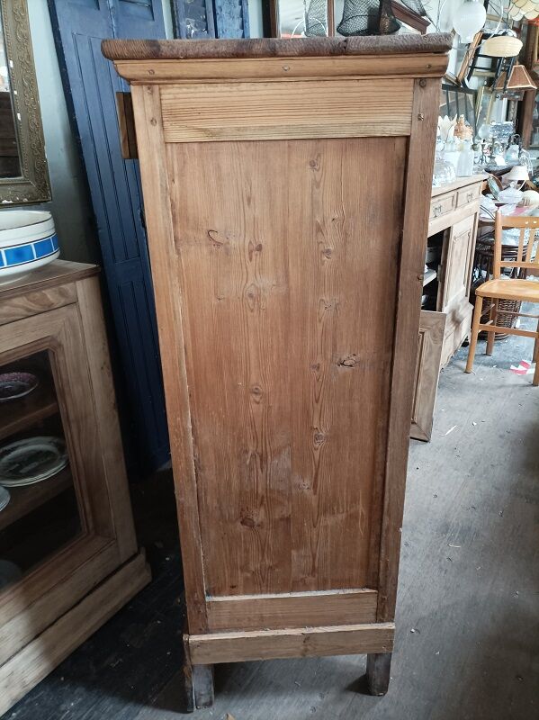 Solid wood sideboard furniture drawer doors natural patinated