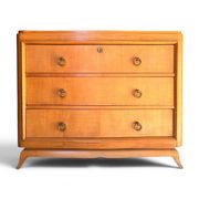 Commode en sycomore René Prou, vers 1940