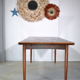 Extendable rosewood dining table year 60