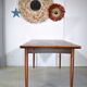 Table a manger extensible en palissandre année 60