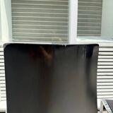 "Klass" designer chairs - wenge wood and chrome legs