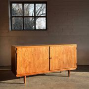 Buffet en palissandre, Carlo Jensen, Hundevad & Co, années 1960, Danemark