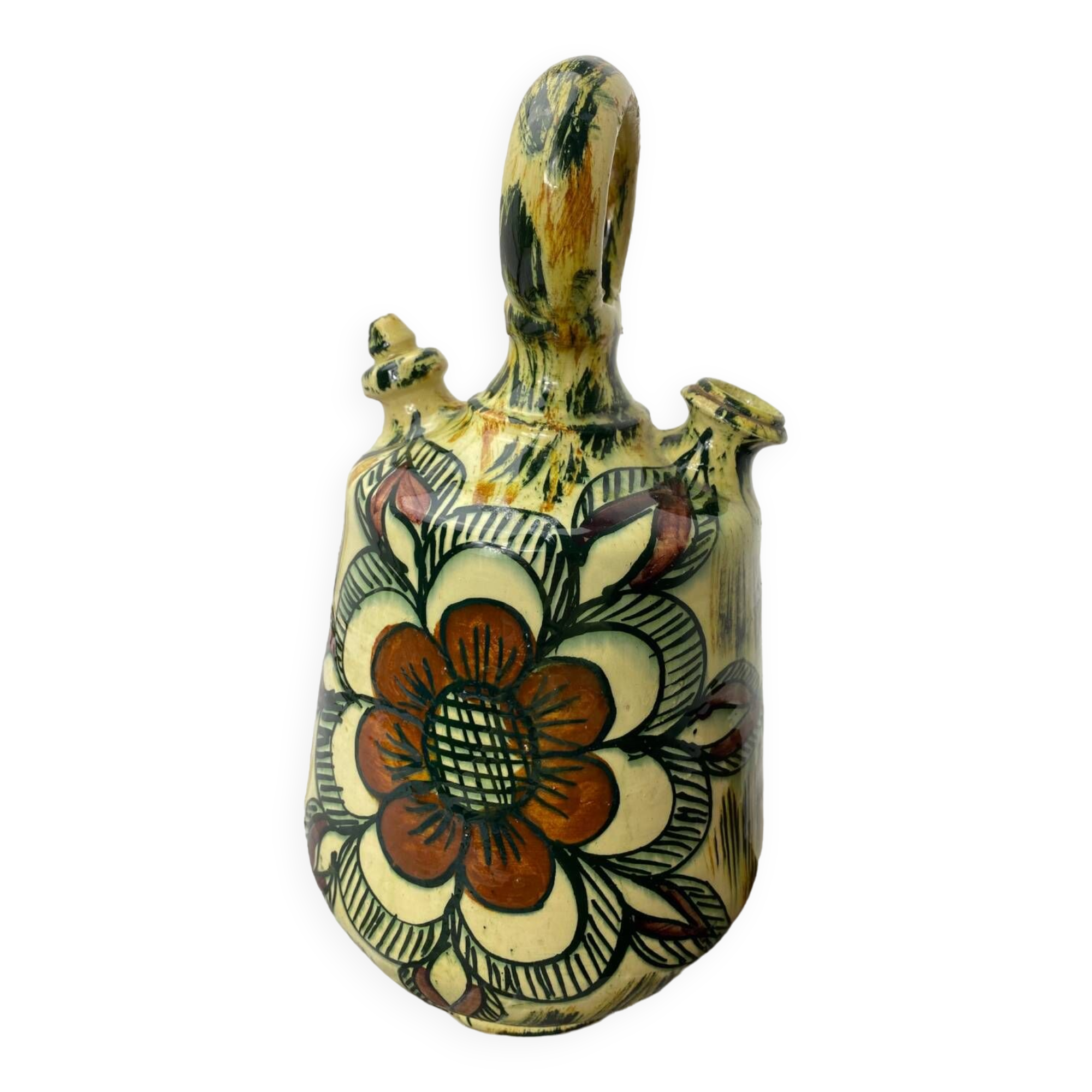 Old ceramic goat/jug