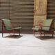 Pair of armchairs by Frantisek Jirak for TON Bystřice (Thonet)