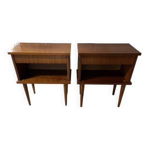 Paire de chevets années