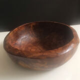 Olive wood cut signed Falcon Spain 1950 Spain