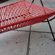 1960 vinyl record holder in red soubidou