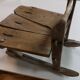 Sleigh child folk art Alps early XX th
