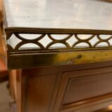Mahogany console XIXth