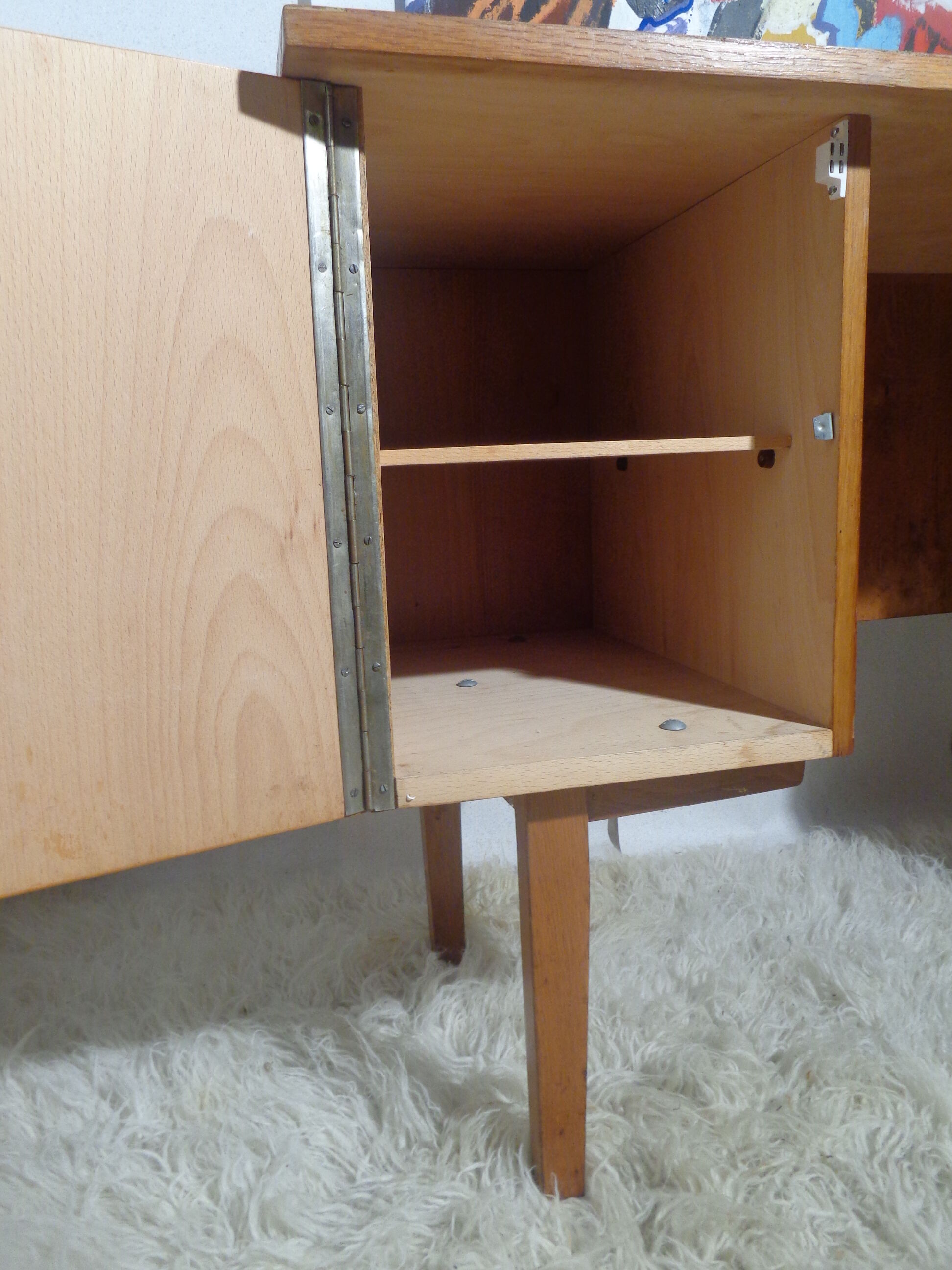 Desk of the 1960s vintage teak