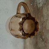 Pitcher pink glass