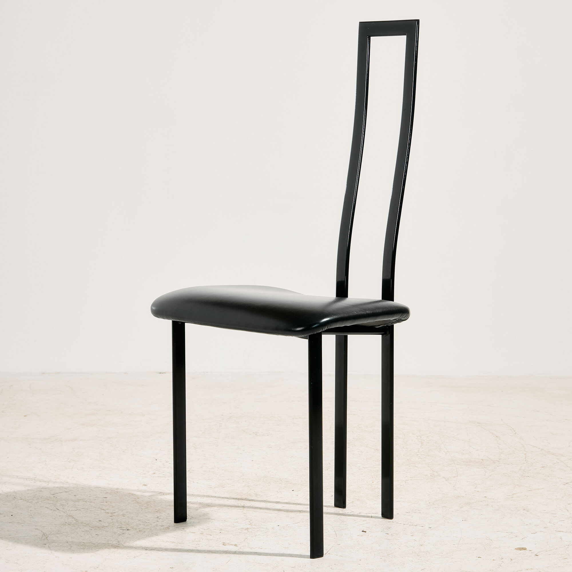 Postmodern dining chair by Maurizio Cattelan for Cattelan, set of 4.