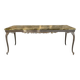 Table basse en onyx et métal style louis xv