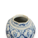 Delft earthenware vase XIXth