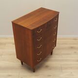 Walnut chest of drawers, Danish design, 1970s, production: Denmark