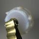 Art Deco wall lamp in opalescent glass, 1930s