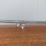 Large Vintage Glass Plate in the Shape of a Swedish Fish by Pukeberg Glass