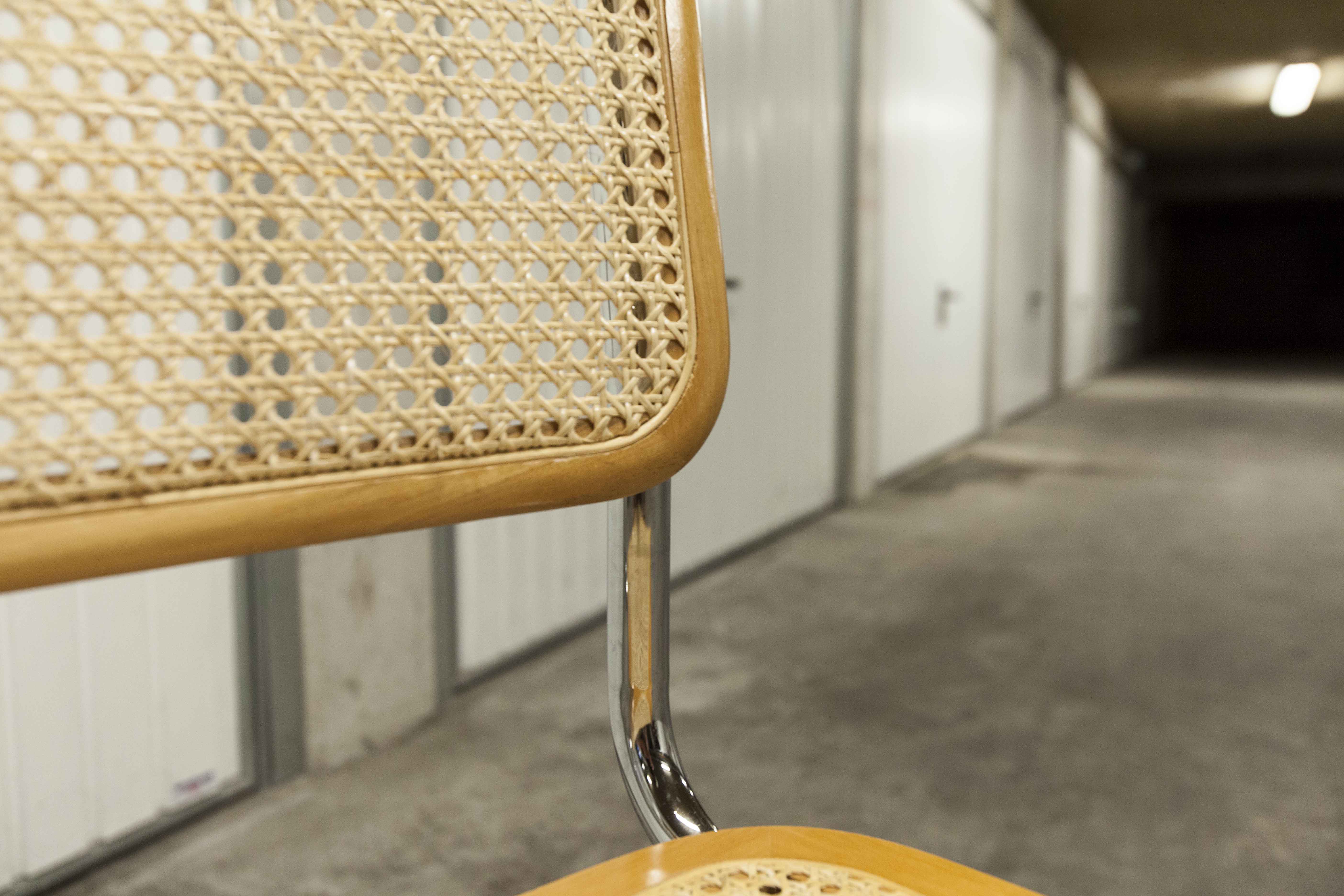 Breuer B32 cannage chair