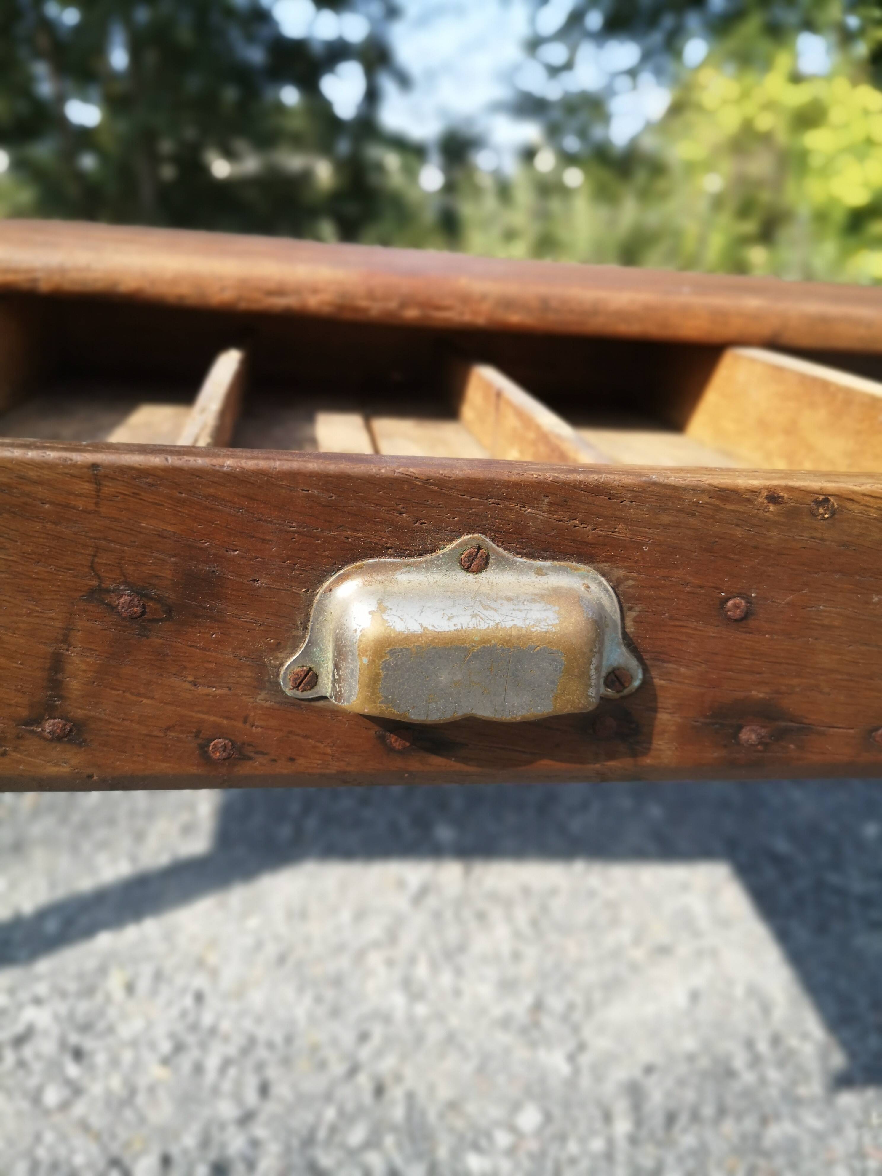 Old farm table