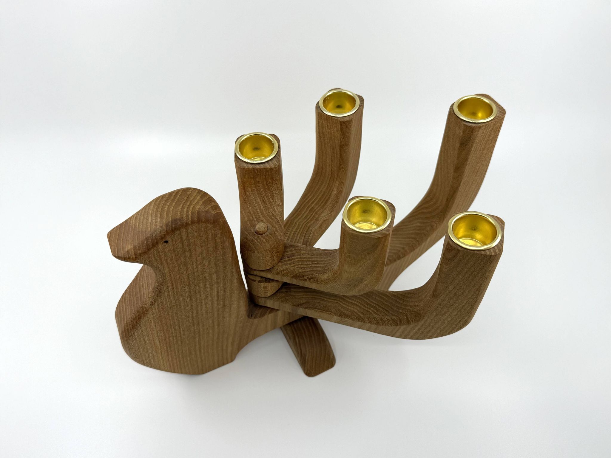 Dove Candlestick Holder • Carl Nelson • Sweden Circa 1970