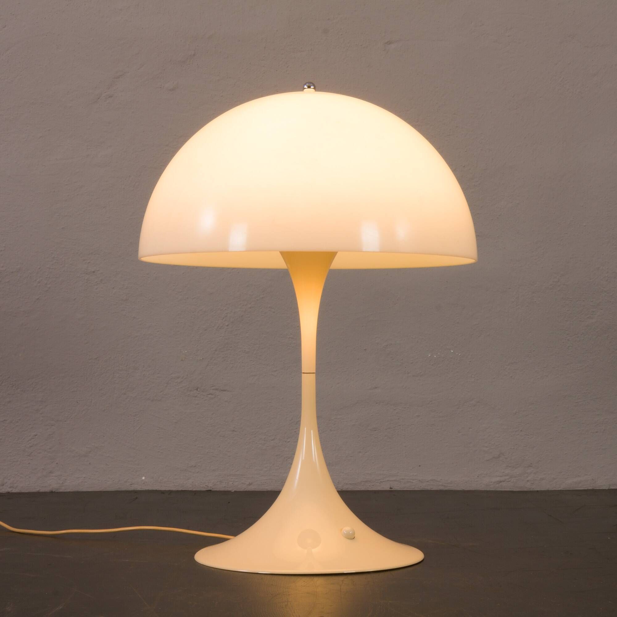 Panthella acrylic table lamp by Verner Panton for Louis Poulsen, Denmark, 1970s
