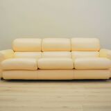 Leather sofa, Italian design, 1960s, production: Italy