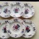 Set de 6 assiettes creuses en faience de Sarreguemines Modèle Agreste