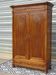Large antique wardrobe in solid walnut