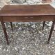 Bureau table à écrire plat chêne 1900