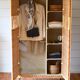 Rattan and wicker cabinet