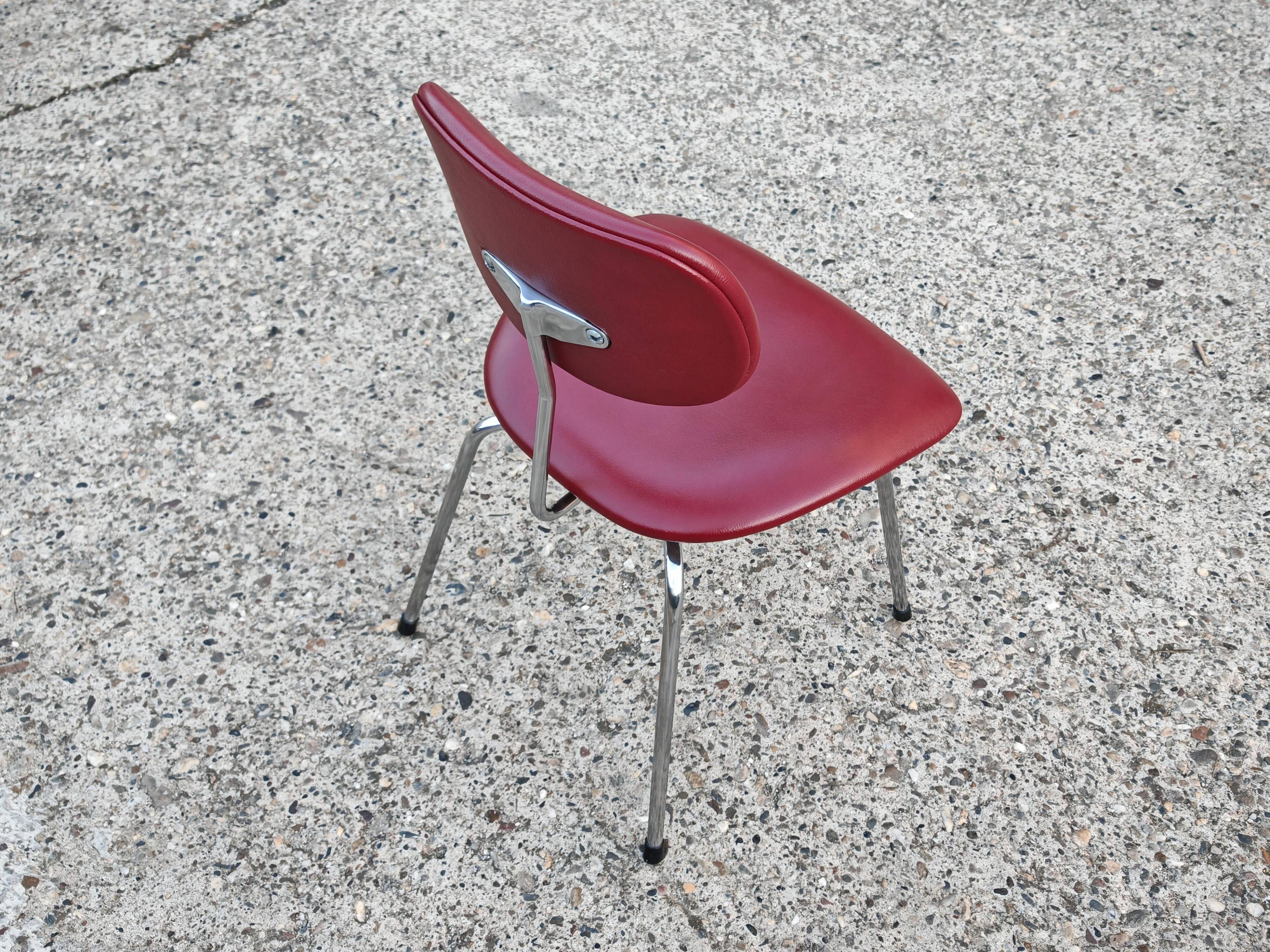 Mid Century leather chair by Egon Eiermann for Wilde & Spieth