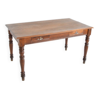 Farm table with extensions from the early 20th century.