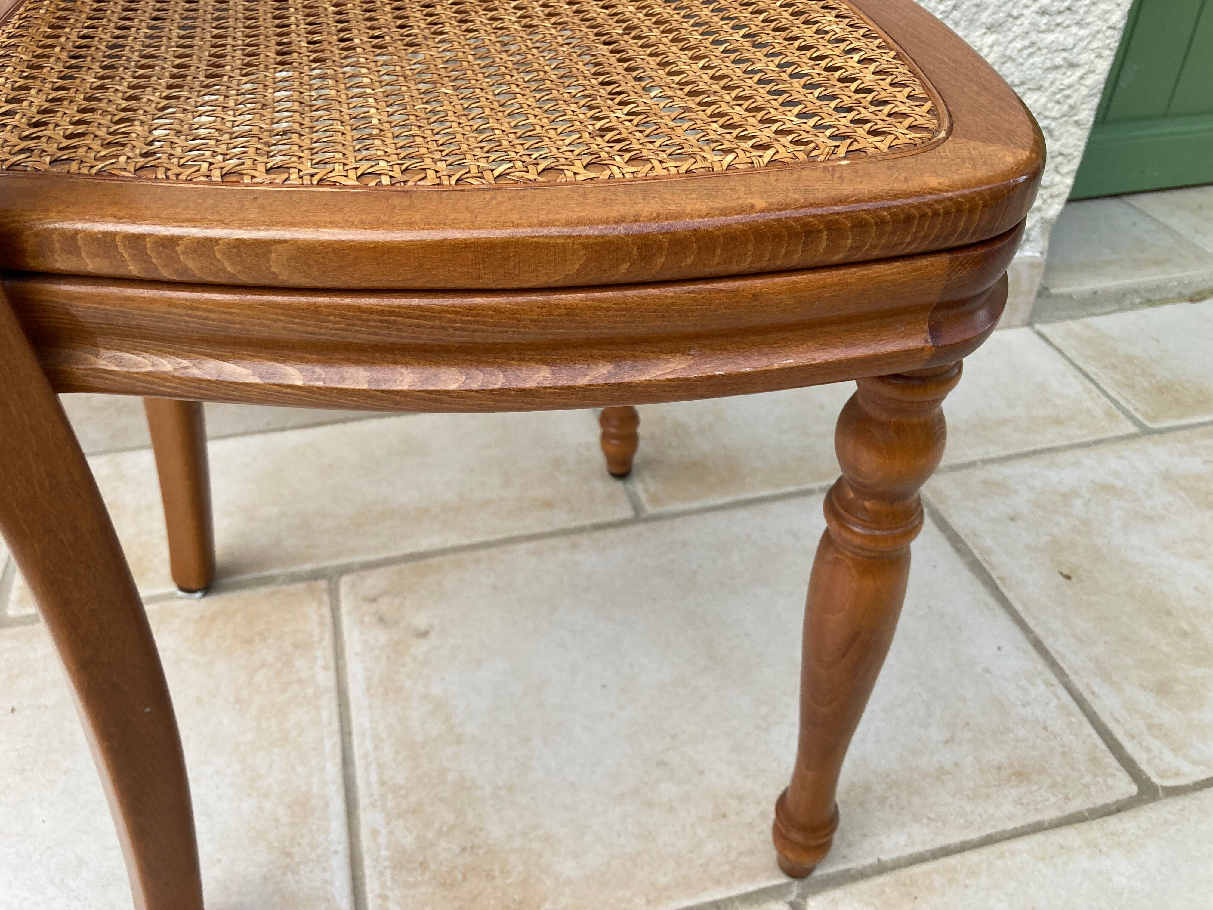 Série de 6 chaises louis philippe montgolfière