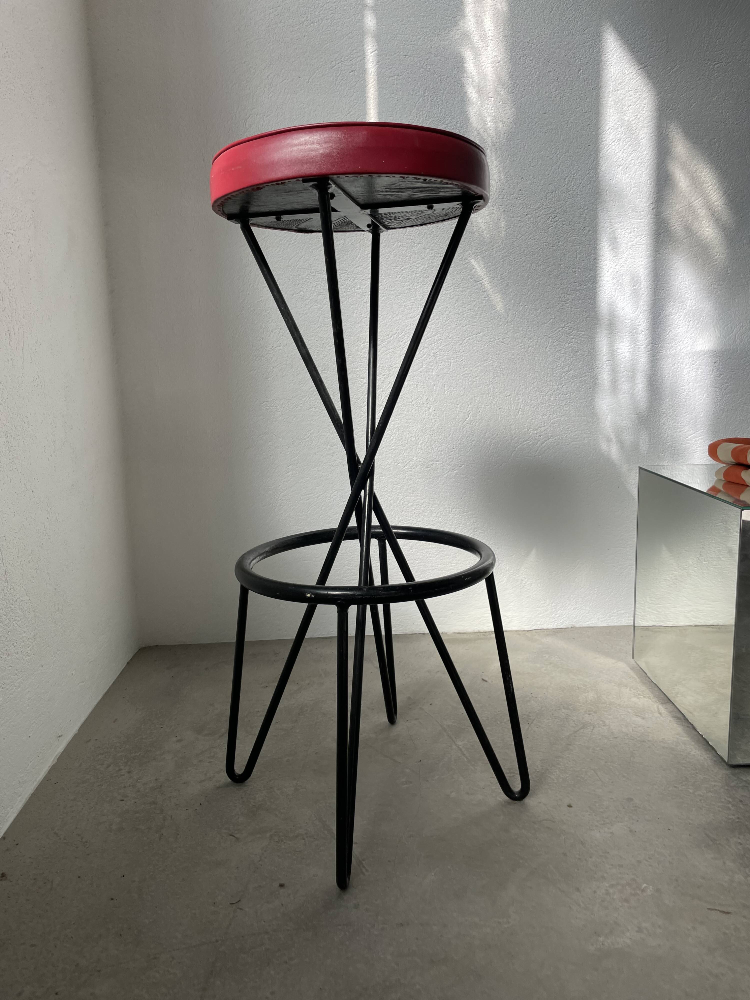 CM127 stool, Thonet 1950