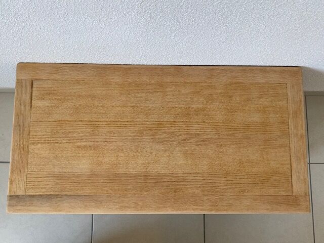 Table basse de ferme bois décapé