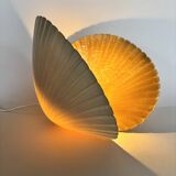 Resin shell lamp by Michèle Mahé