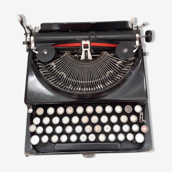 Machine à écrire Remington portable des années 1930