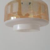 Opaline ceiling lamp 50/60s