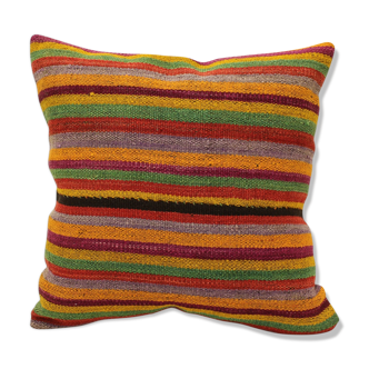 45x45 cm kilim cushion,vintage cushion cover