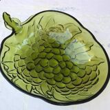 Fruit basket with bunch of grapes