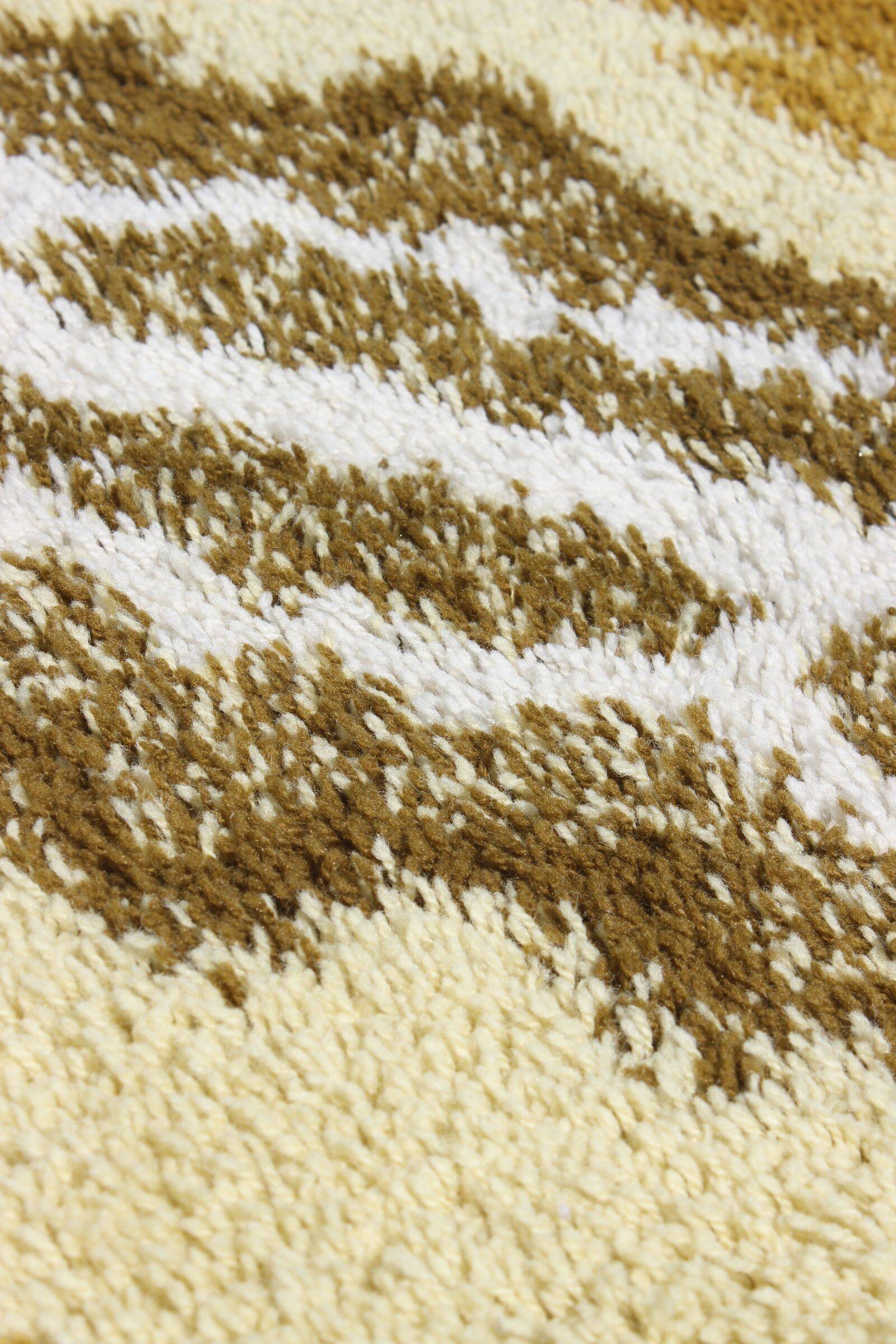 Vintage wool shaggy rug by Junghans Germany 1970s