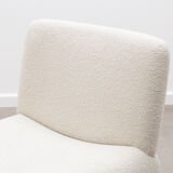 Set of 2 teddy lounge chairs, 70s Italy