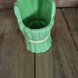 Cutlery pot decoration asparagus ceramic antique vintage slurry