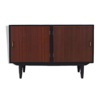 Mahogany cabinet, 1960s, danish design, production: denmark