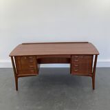 Danish Teak Writing Desk by Svend Åge Madsen for H.P. Hansen, 1960s