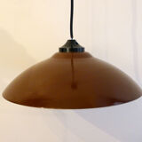 Conical lacquered metal suspension