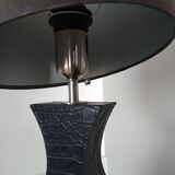 Dauphin leather lamp