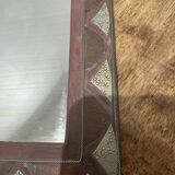 Vintage brass mirror