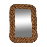 Miroir design 1950 en corde