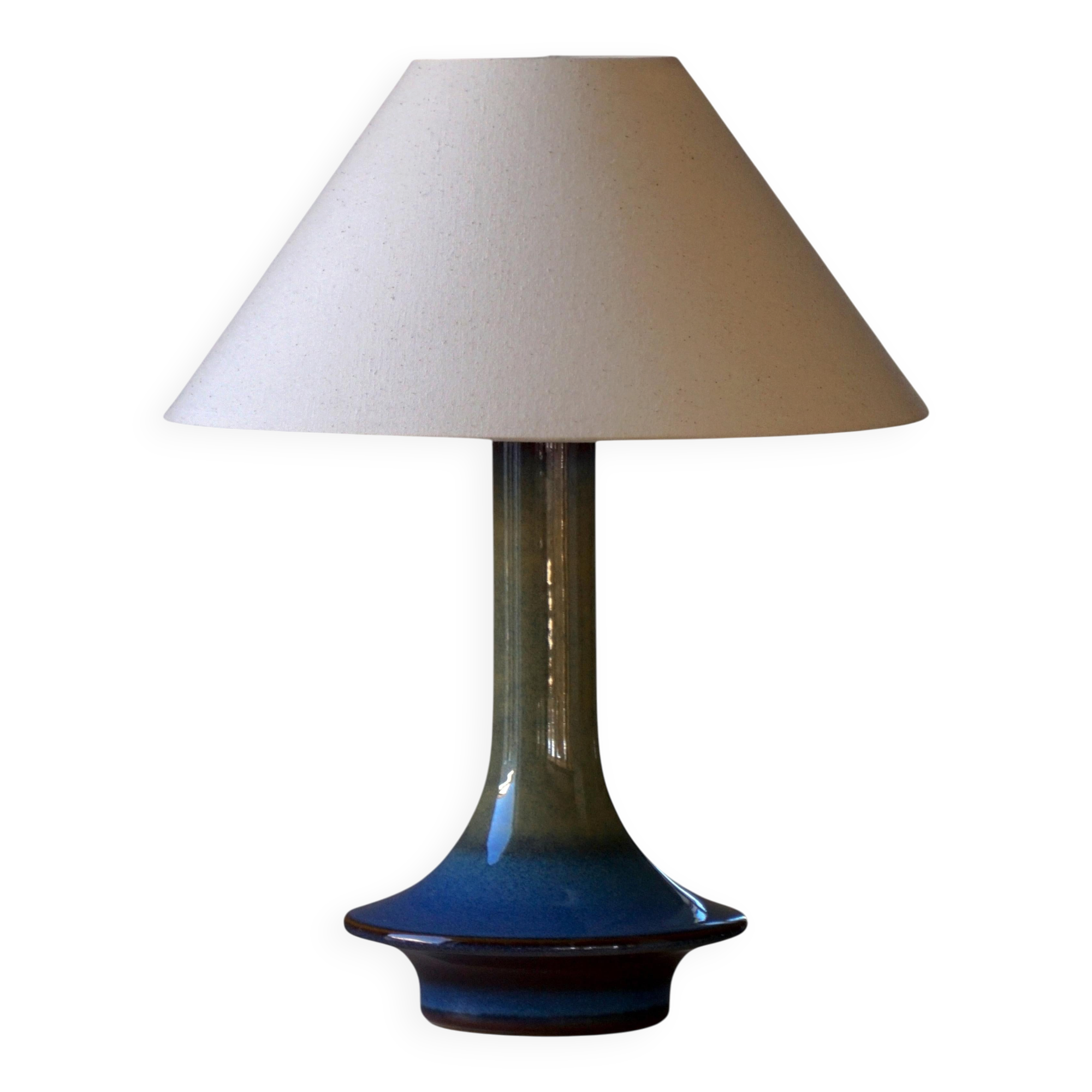 Lampe de table moderne danoise en grès par Joseph Simon pour Søholm Stentøj, années 1960
